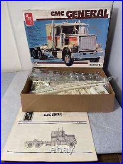 VTG AMT ERTL 1/25 Scale GMC General Deisel Cab Model Kit Sealed Parts New Open