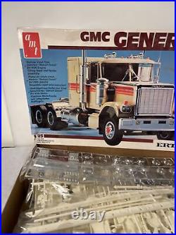 VTG AMT ERTL 1/25 Scale GMC General Deisel Cab Model Kit Sealed Parts New Open