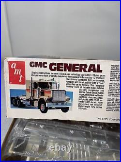 VTG AMT ERTL 1/25 Scale GMC General Deisel Cab Model Kit Sealed Parts New Open