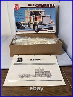 VTG AMT ERTL 1/25 Scale GMC General Deisel Cab Model Kit Sealed Parts New Open