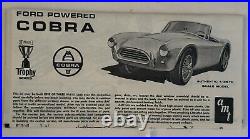 VTG AMT Ford Powered Cobra 3 in 1 Customizing 125 Scale Model Kit 2170-150