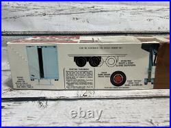 VTG Coors Fruehauf Reefer #5203 40' Trailer 1/25 Scale Kit AMT New Open Box