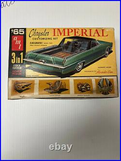 Vintage, 125, AMT, 1965 Chrysler Imperial Customizing Kit, Open Box, used