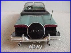 Vintage 1958 edsel pacer convertible amt car model kit built withoriginal box