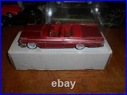 Vintage 1959 Pontiac Bonneville Convertible Promo! Rare Factory Color Combo