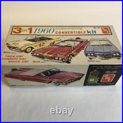Vintage 1960 AMT 3 in 1 Customizing Convertible Model Kit Mercury FACTORY SEALED