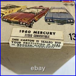 Vintage 1960 AMT 3 in 1 Customizing Convertible Model Kit Mercury FACTORY SEALED