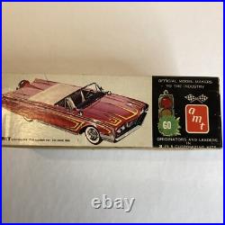 Vintage 1960 AMT 3 in 1 Customizing Convertible Model Kit Mercury FACTORY SEALED