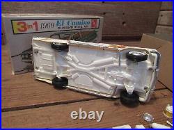 Vintage 1960 Chevrolet EL CAMINO Car Plastic Model Kit 3n1 Junkyard Parts