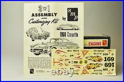 Vintage 1960 Corvette AMT 3-in-1 Model Kit Unbuilt