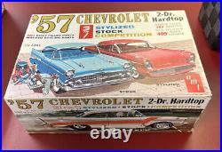 Vintage 1962 AMT 57 Chevrolet 2 Dr Hardtop 3 in 1 Model Kit T-757-200