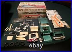 Vintage 1962 AMT 57 Chevrolet 2 Dr Hardtop 3 in 1 Model Kit T-757-200 Mild Build