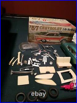 Vintage 1962 AMT 57 Chevrolet 2 Dr Hardtop 3 in 1 Model Kit T-757-200 Mild Build