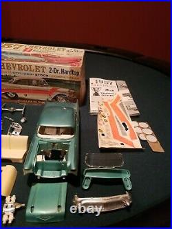 Vintage 1962 AMT 57 Chevrolet 2 Dr Hardtop 3 in 1 Model Kit T-757-200 Mild Build