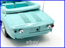 Vintage 1963 Amt Chevrolet Corvair Convertible Turquoise Model Built Kit #4170
