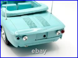Vintage 1963 Amt Chevrolet Corvair Convertible Turquoise Model Built Kit #4170