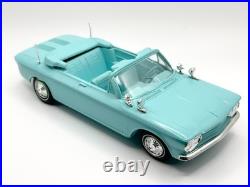 Vintage 1963 Amt Chevrolet Corvair Convertible Turquoise Model Built Kit #4170