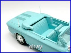 Vintage 1963 Amt Chevrolet Corvair Convertible Turquoise Model Built Kit #4170 Vintage 1963 Amt Chevrolet Corvair Convertible Turquoise Model Built Kit #4170