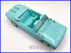 Vintage 1963 Amt Chevrolet Corvair Convertible Turquoise Model Built Kit #4170 Vintage 1963 Amt Chevrolet Corvair Convertible Turquoise Model Built Kit #4170