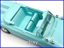 Vintage 1963 Amt Chevrolet Corvair Convertible Turquoise Model Built Kit #4170