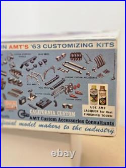Vintage 1963 BUICK RIVIERA AMT Original 1963 ISSUE 1/25 Plastic Model Kit