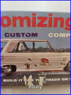 Vintage 1963 BUICK RIVIERA AMT Original 1963 ISSUE 1/25 Plastic Model Kit