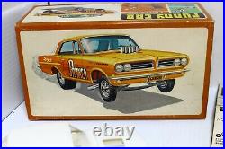 Vintage 1963 Pontiac Tempest Funny Car 1/25 Model Kit Complete Unused Decals
