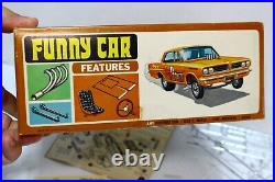 Vintage 1963 Pontiac Tempest Funny Car 1/25 Model Kit Complete Unused Decals