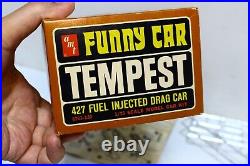 Vintage 1963 Pontiac Tempest Funny Car 1/25 Model Kit Complete Unused Decals