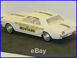 Vintage 1965 Ford Mustang Indy 500 Pace Car, Hard Top, Dealer Promo