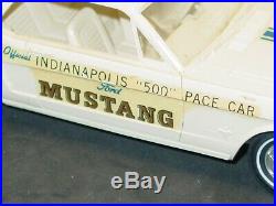 Vintage 1965 Ford Mustang Indy 500 Pace Car, Hard Top, Dealer Promo