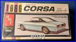 Vintage 1966 AMT 1966 Corvair Corsa Hardtop 1/25 Model with Original Box 5726-150