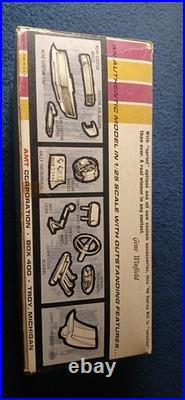 Vintage 1966 AMT 1966 Corvair Corsa Hardtop 1/25 Model with Original Box 5726-150