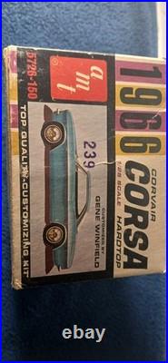 Vintage 1966 AMT 1966 Corvair Corsa Hardtop 1/25 Model with Original Box 5726-150