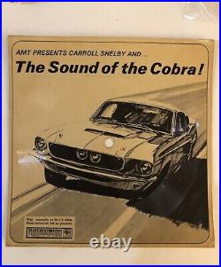 Vintage 1968 AMT Model Kit Shelby Cobra G. T. 500 with Record. #T296-200 125