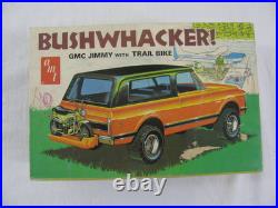 Vintage 1969 AMT 1/25 Scale Bushwacker GMC Jimmy with Trail Bike #T428-250 Read