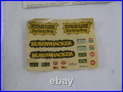 Vintage 1969 AMT 1/25 Scale Bushwacker GMC Jimmy with Trail Bike #T428-250 Read