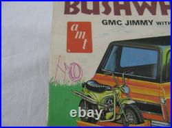 Vintage 1969 AMT 1/25 Scale Bushwacker GMC Jimmy with Trail Bike #T428-250 Read