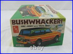 Vintage 1969 AMT 1/25 Scale Bushwacker GMC Jimmy with Trail Bike #T428-250 Read