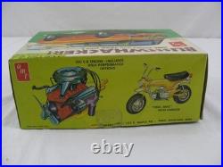 Vintage 1969 AMT 1/25 Scale Bushwacker GMC Jimmy with Trail Bike #T428-250 Read