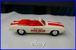 Vintage 1969 Chevy Camaro Ss Indy 500 Official Pace Car Toy Promo Model