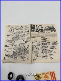 Vintage 1970 Lil Mixer Model Show Car Kit T304-225 1/25 Scale with Instructions