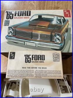 Vintage 1970's Model Car Kit Lot of 8 Revell AMT Testors 125 1/25 1 sealed EXC