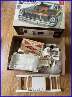 Vintage 1970's Model Car Kit Lot of 8 Revell AMT Testors 125 1/25 1 sealed EXC