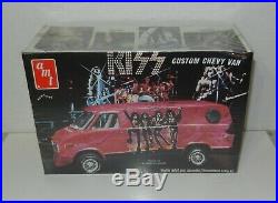 Vintage 1977 Aucoin AMT Kiss Custom Chevy Van Model Kit Factory Sealed NIB RARE