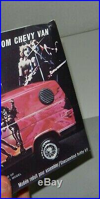 Vintage 1977 Aucoin AMT Kiss Custom Chevy Van Model Kit Factory Sealed NIB RARE