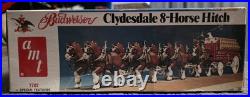 Vintage 1978 Budweiser Beer Clydesdale 8-Horse Hitch AMT Model Kit NOS