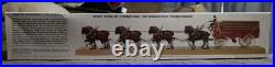 Vintage 1978 Budweiser Beer Clydesdale 8-Horse Hitch AMT Model Kit NOS