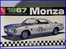 Vintage 1/25 AMT 1967 CORVAIR MONZA HARDTOP CUSTOMIZING KIT FACTORY SEALED 60s