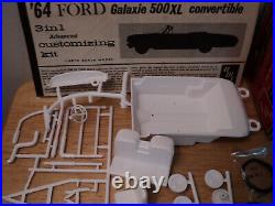 Vintage 1/25 AMT'64 Ford Galaxie 500XL 3 in 1 Complete & Unstarted FREE SHIP